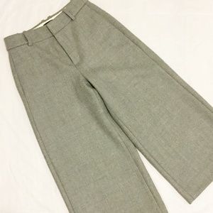 J. Crew Pants - J. Crew Gray Double-Serge Wool Culotte Pants J. Crew Pants - J. Crew Gray Double-Serge Wool Culotte Pants
